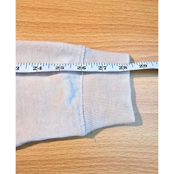 Spiritual Gangster Sweatshirt Sz M Thin Knit Tropical Coastal Comfort Beige Boho - Picture 5 of 10